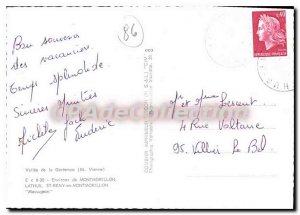 Postcard Modern Montmorillon Lathus Vallee De La Gartempe St. Rmy in Montmori...