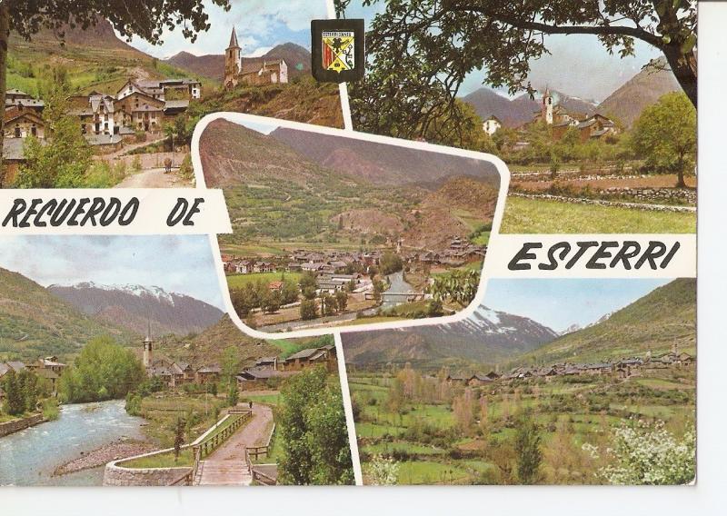 Postal 037728 : Pirineu Catala (Lleida). Esterri dAneu. Diferents aspectes
