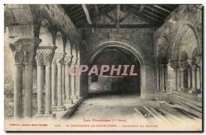 St Bertrand de Comminges Old Postcard Interior of the cloister