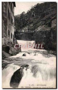 Old Postcard Auvergne Thiers Cascade Hollow I Hell
