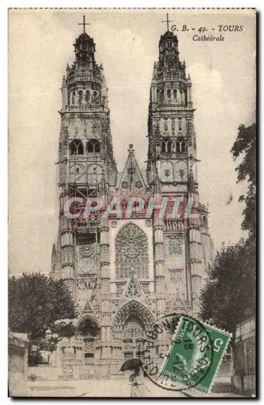 Postcard Old Cathedral Tours