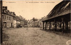CPA Env. de ROUEN-Cleres La Rue du Village (348056)
