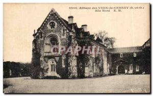 Postcard Abbey of Vaux Cernay North Wing