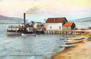 Steamer Steuben Lake Keuka New York 1910c postcard