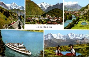 Switzerland Interlaken Multi View 1959