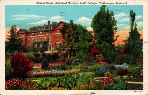 Chapin House Botanical Gardens Smith College Northampton Mass. Vintage Linen PC