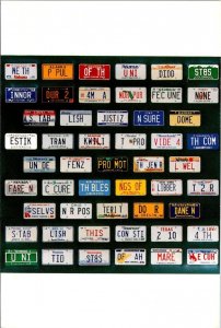 Washington D C National Museum Of American Art License Plates