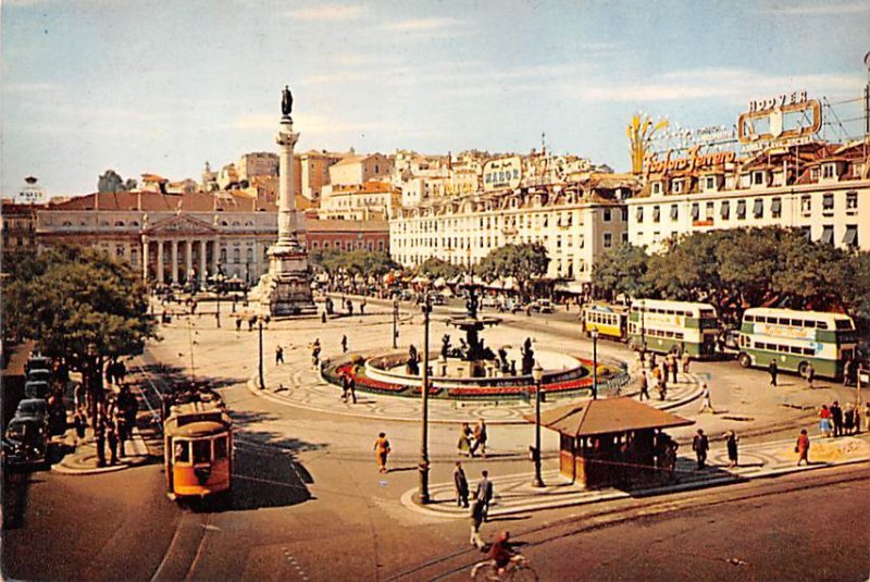 Praca D Pedro IV Lisbon Unused 