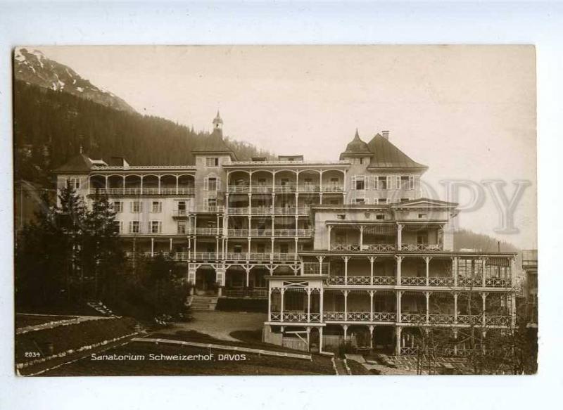 192044 SWITZERLAND DAVOS Sanatorium Schweizerhof Old photo