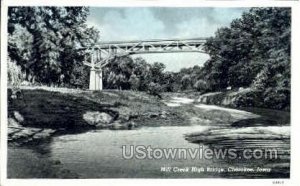 Mill Creek High Bridge - Cherokee, Iowa IA