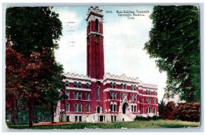 Nashville Tennessee Postcard Main Building Vanderbilt University c1913 Vintage