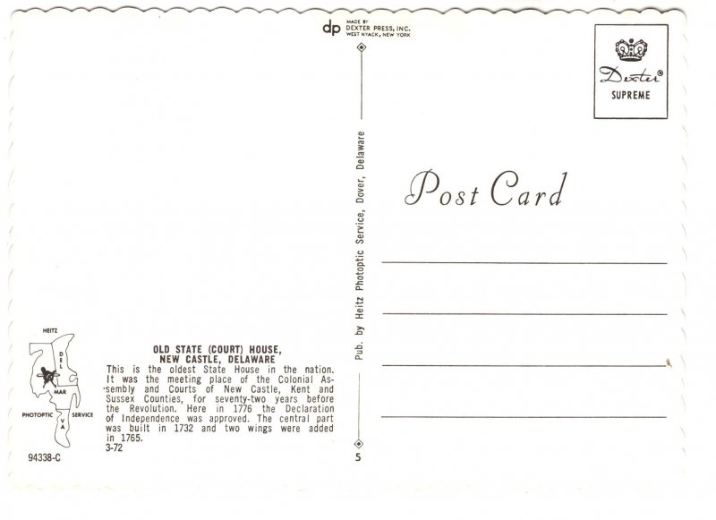 Old State Court House, New Castle Delaware