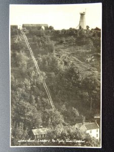 Somerset CHEDDAR Jacob's Ladder & The Mystic Tower - Old RP Postcard by E.A.S.