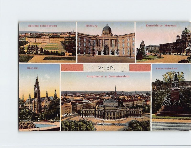 Postcard Vienna, Austria