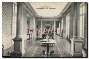 Postcard Old Mirambeau Chateau Hall of Honor