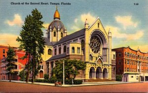 Florida Tampa Church Of The Sacred Heart 1963