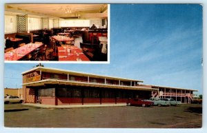 AURORA, CO Colorado~ Roadside WOLF'S MOTOR INN 1971 c50s, 60s Cars Postcard