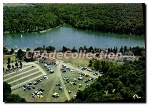 Postcard Modern Lake View From Bridge Aerienne Land Of Camping
