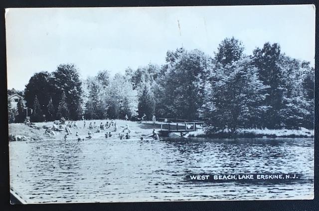 West beach Lake Erskine NJ 1944 The Collotype Co