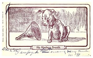 Dog, His Masters Breath