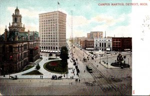 MIchigan Detroit Campus Martius 1906