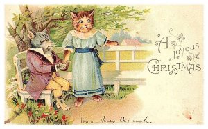 Christmas Cats , Anthropomorphic