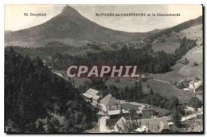 Old Postcard Dauphine St Pierre de Chartreuse and Chamechaude