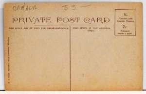 Central Park, Winnipeg - Postcard