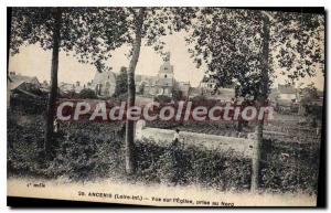 Postcard Old Ancenis Loire Inf View north socket Church