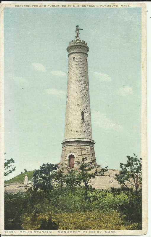 Duxbury, Mass., Myles Standish Monument