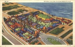 Oriental Village Chicago Worlds Fair 1933, Exposition Unused 