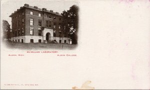 Albion MI Albion College McMillan Laboratory Unused Gage Printing Postcard G21