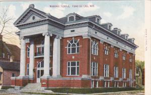 Wisconsin Fond Du Lac Masonic Temple
