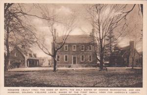 Virginia Fredericksburg Kenmore Home Of Betty Washington & Colonel Fieldi...