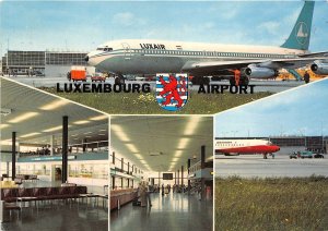 us8274 luxemburg airport plane avion airplane