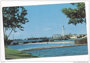 International Bridge, Rainy River, International Falls, Minnesota, Fort Franc...