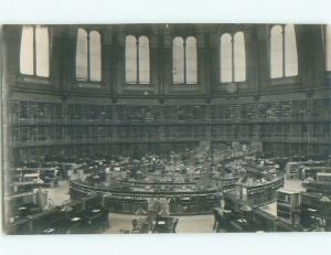 old rppc BACK SAYS 38 MUSEUM STREET London England UK i3938