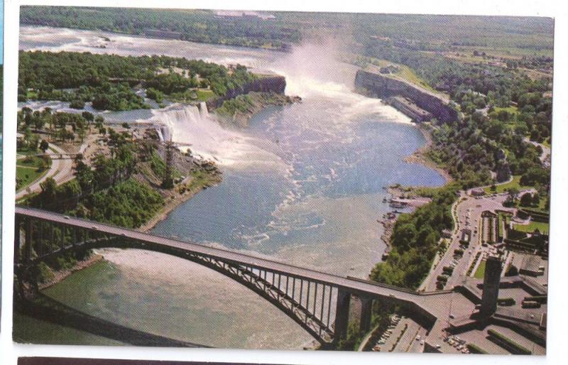 Canada Niagara Falls Views Horseshoe American 4 Cards