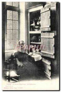 Ghent Belgium Belgie Old Postcard Grand beguinage At refectory