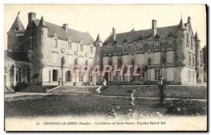 Old Postcard Fontenay le Comte Chateau Newfoundland