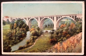 Vintage Postcard 1913 Connecticut Avenue Bridge, Washington, D.C.