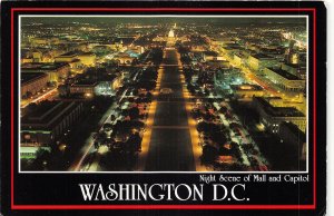 US13 USA Washington D.C. aerial night scene 1992