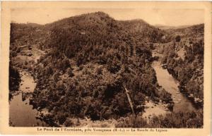 CPA Le PONT-de-l'ENCEINTE pres YSSINGEAUX - La Route du LIGNON (517777)