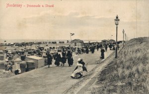 Germany - Norderney Promenade u. Strand 04.64