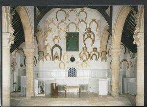 Rutland Postcard - Interior of The Great Hall, Oakham Castle   RR4164