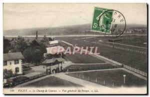 Old Postcard Horse Riding Equestrian Vichy A Field General view races toll