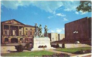 War Memorial & Province House, Charlottetown, Prince Edward Island, 1979 chrome