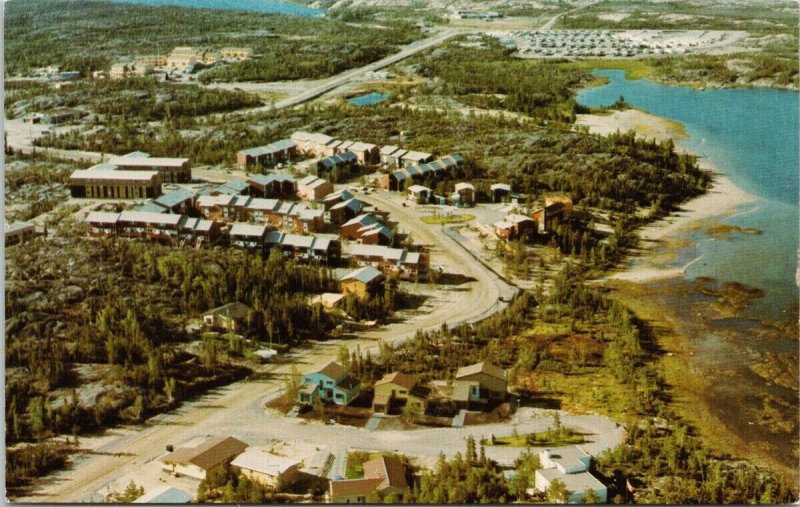 Yellowknife NWT Northwest Territories Matonabbee Subdivision Unused Postcard F94