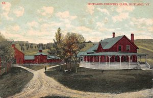 RUTLAND COUNTRY CLUB Rutland, Vermont Vintage ca 1910s Postcard