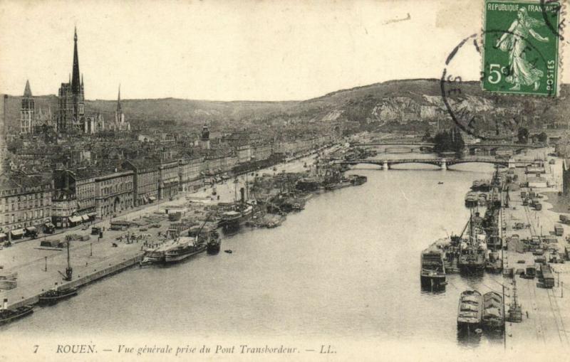 CPA ROUEN - Vue générale prise du (154135)